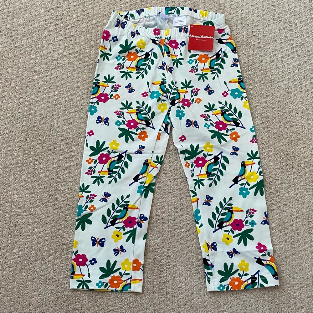 NWT Hanna Andersson Classic Fit Capri Leggings